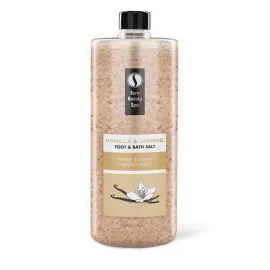 Relaxáló fürdő- és lábáztató só vanília & jázmin - 1320g